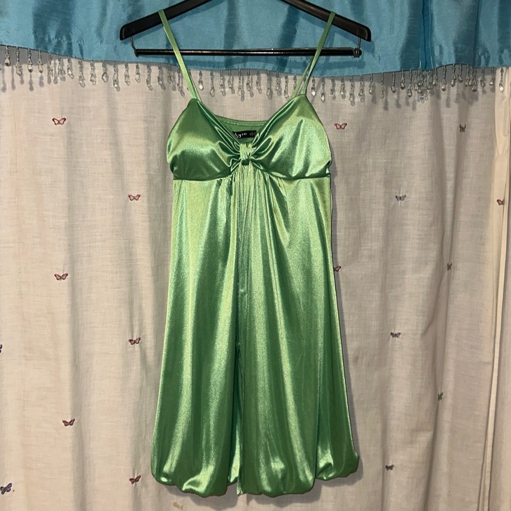 Ruby Rox Cocktail Dress — Medium — Pistachio Spring